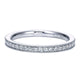 Anniversary Band 14k White Gold Diamond Straight