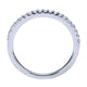 14K White Gold Diamond Straight 14K White Gold ANniversary Band AN7573W44Jj