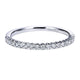 14K White Gold Diamond Straight 14K White Gold ANniversary Band AN7610W44Jj