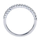 14K White Gold Diamond Straight 14K White Gold ANniversary Band AN7610W44Jj