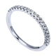 14K White Gold Diamond Straight 14K White Gold ANniversary Band AN7610W44Jj