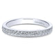 Anniversary Band 14k White Gold Diamond Straight
