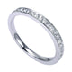 14K White Gold Diamond Straight 14K White Gold ANniversary Band AN7670W44Jj