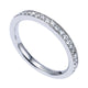 Anniversary Band 14k White Gold Diamond Straight