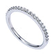 Anniversary Band 14k White Gold Diamond Straight