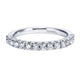 Anniversary Band 14k White Gold Diamond Straight