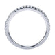 Anniversary Band 14k White Gold Diamond Straight
