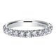 Anniversary Band 14k White Gold Diamond Straight
