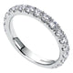 Anniversary Band 14k White Gold Diamond Straight