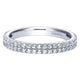 Anniversary Band 14k White Gold Diamond Straight