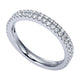 Anniversary Band 14k White Gold Diamond Straight