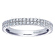 Anniversary Band 14k White Gold Diamond Straight