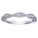 Anniversary Band 14k White Gold Diamond Straight