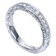 Anniversary Band 14k White Gold Diamond Straight