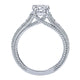 14K White Gold Diamond Straight 14K White Gold Engagement Ring ER10112W44Jj