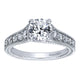 14K White Gold Diamond Straight 14K White Gold Engagement Ring ER10112W44Jj