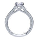 14K White Gold Diamond Straight 14K White Gold Engagement Ring ER10113W44Jj