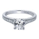 14K White Gold Diamond Straight 14K White Gold Engagement Ring ER10264W44Jj