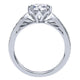 14K White Gold Diamond Straight 14K White Gold Engagement Ring ER11723R4W44Jj