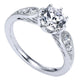 14K White Gold Diamond Straight 14K White Gold Engagement Ring ER11723R4W44Jj