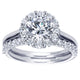 Wedding Band 14k White Gold Diamond Straight