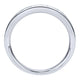 Wedding Band 14k White Gold Diamond Straight
