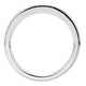 Wedding Band 14k White Gold Diamond Straight