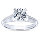 Engagement Ring 14k White Gold Solitaire