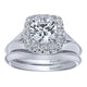 Wedding Band 14k White Gold Straight