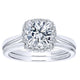 Wedding Band 14k White Gold Straight