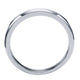 Wedding Band 14k White Gold Straight