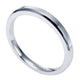 Wedding Band 14k White Gold Straight