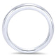 Wedding Band 14k White Gold Straight