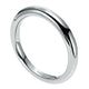 Wedding Band 14k White Gold Straight