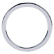 Wedding Band 14k White Gold Straight