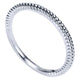 Wedding Band 14k White Gold Straight