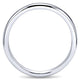 Wedding Band 14k White Gold Straight