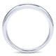 Wedding Band 14k White Gold Straight