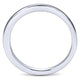 Wedding Band 14k White Gold Straight