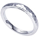 Wedding Band 14k White Gold Straight