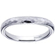 Wedding Band 14k White Gold Straight