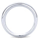 Wedding Band 14k White Gold Straight