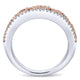 Ladies' Ring 14k White/pink Gold Care Collection Fashion