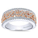Ladies' Ring 14k White/pink Gold Care Collection Fashion