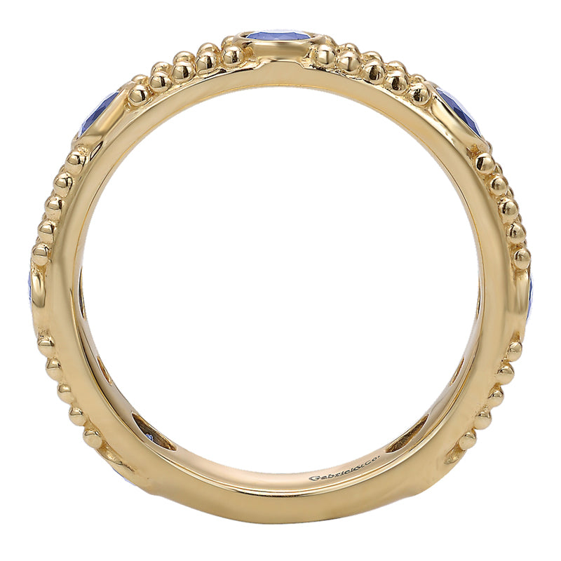 Ladies' Ring 14k Yellow Gold Stackable