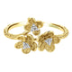 Ladies' Ring 14k Yellow Gold Floral Fashion
