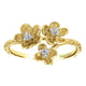 Ladies' Ring 14k Yellow Gold Floral Fashion
