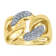 Ladies' Ring 14k Yellow Gold Contemporary Fashion
