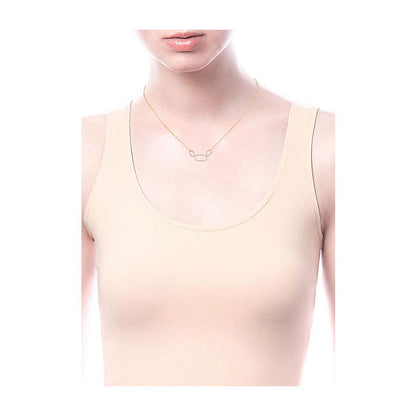 14k Yellow Gold Diamond Fashion Necklace