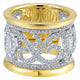 Anniversary Band 14k Yellow/white Gold Diamond Fancy
